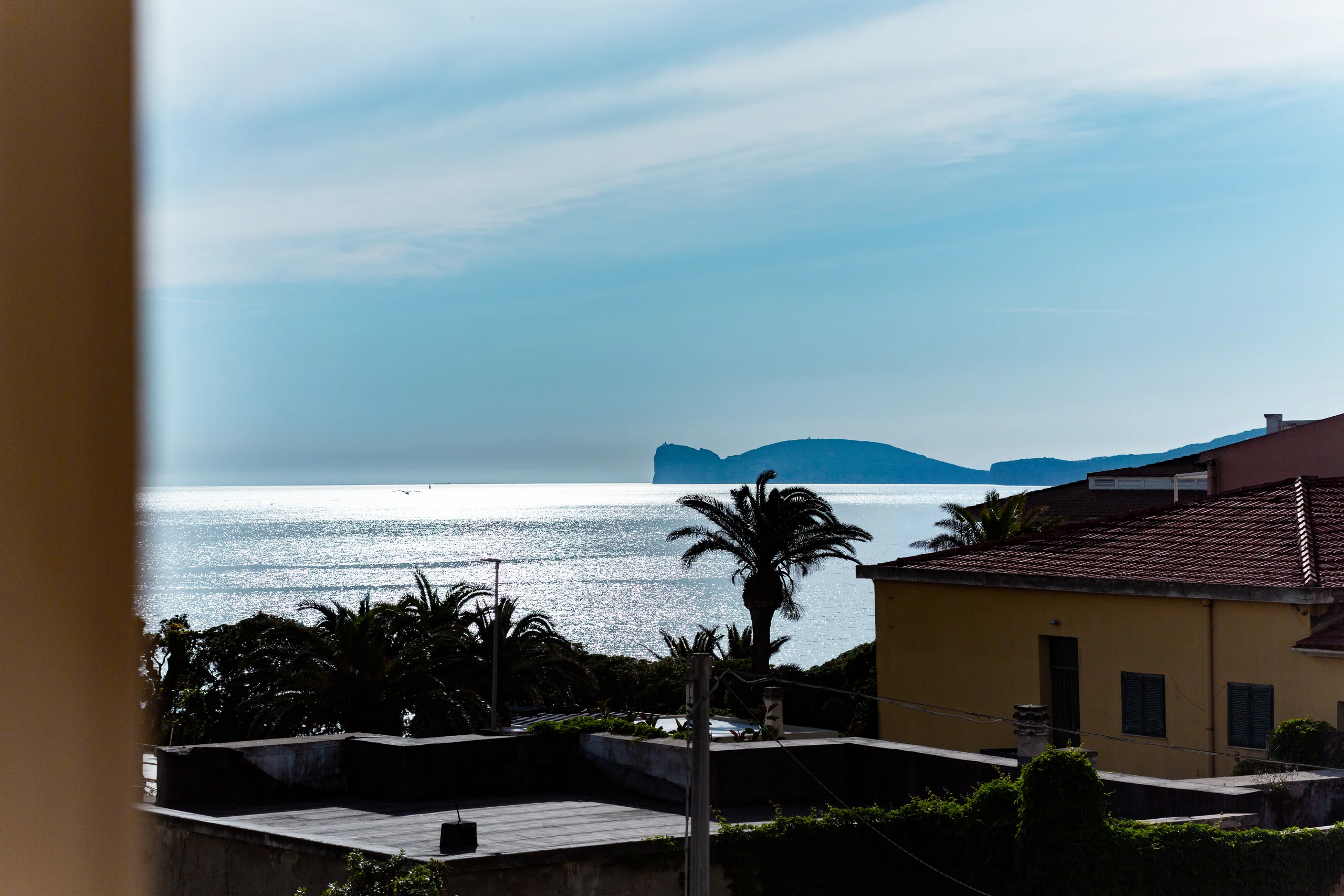 Il mare di Alghero e Capo Caccia da Vista Mare